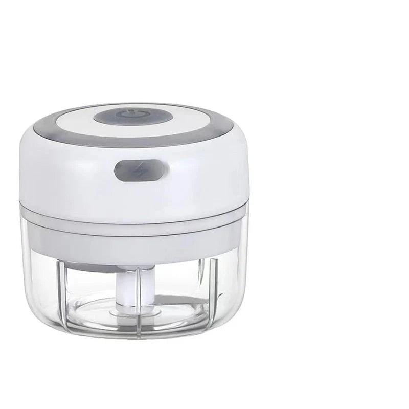 Garlic Chopper Stainless Steel Blade USB Rechargeable