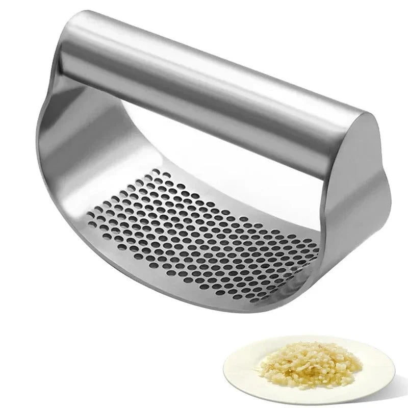 Garlic Press Curved Rocker Dishwasher Safe Built-In Bottle Opener