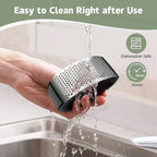 Garlic Press Curved Rocker Dishwasher Safe Built-In Bottle Opener