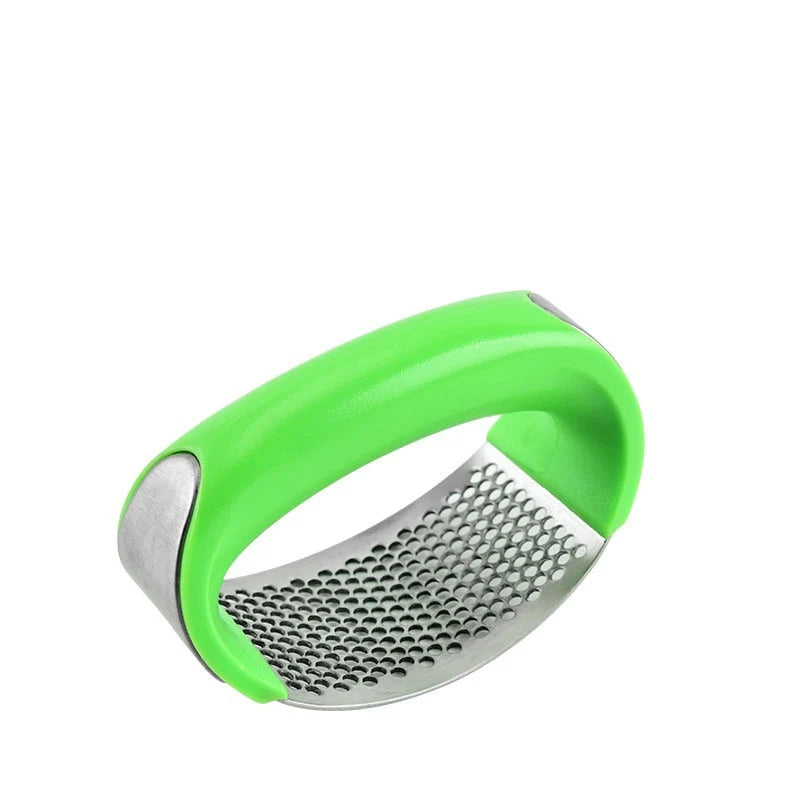 Garlic Press Ergonomic Non-Slip Stainless Steel Dishwasher Safe