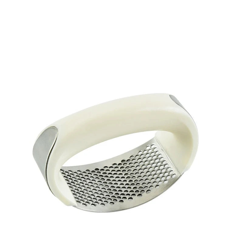 Garlic Press Ergonomic Non-Slip Stainless Steel Dishwasher Safe