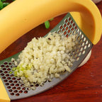 Garlic Press Ergonomic Non-Slip Stainless Steel Dishwasher Safe