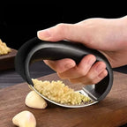 Garlic Press Lever-Action Stainless Steel Dishwasher Safe