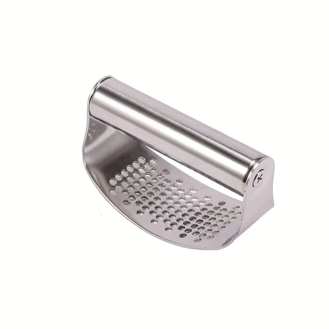Garlic Press Stainless Steel Ergonomic Handle