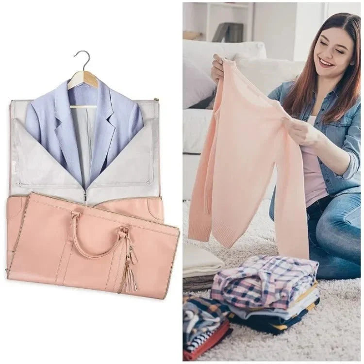 Garment Bag Carry-On Compatible Foldable & Wrinkle-Free