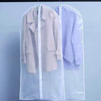 Garment Bag Clear Breathable Full-Length Zipper Pack of 5