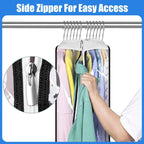 Garment Bag Clear Front Gusseted Waterproof PEVA