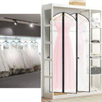 Garment Bag Extra-Long Breathable PVC Full-Length Zipper