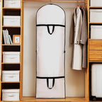 Garment Bag Extra-Long Breathable PVC Full-Length Zipper