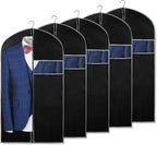 Garment Bag Set Breathable Non-Woven Clear Window