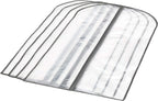 Garment Bag Set Zippered Water-Resistant PEVA Set of 5