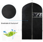 Garment Bags Breathable Non-Woven Full-Length Zipper