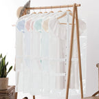 Garment Bags Pack of 5 Foldable Clear Window
