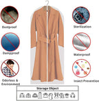 Garment Bags Waterproof & Breathable Clear 12-Pack