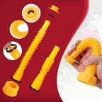 Gas Can Spout Kit Corrugated Nozzle & Spill-Proof Gaskets