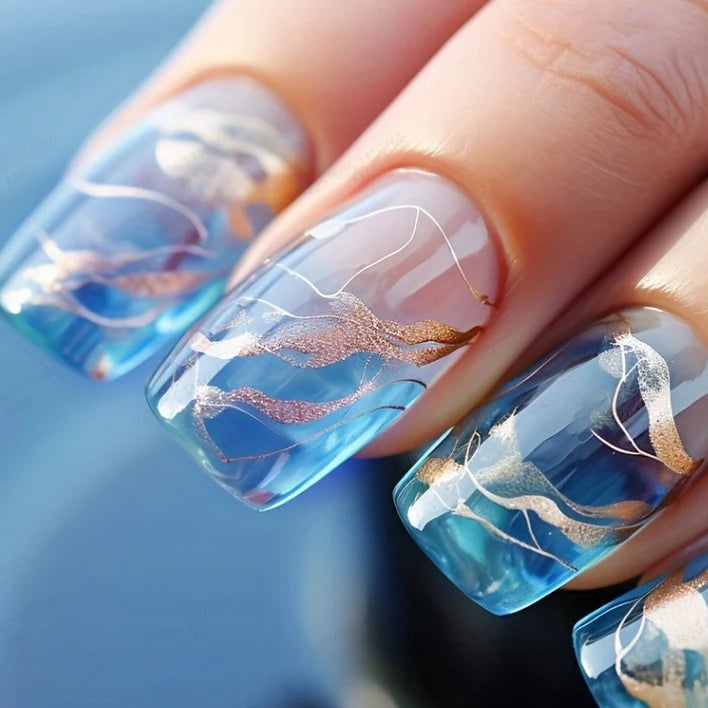 Gel Nail Art Enhancements Glossy & Long Lasting