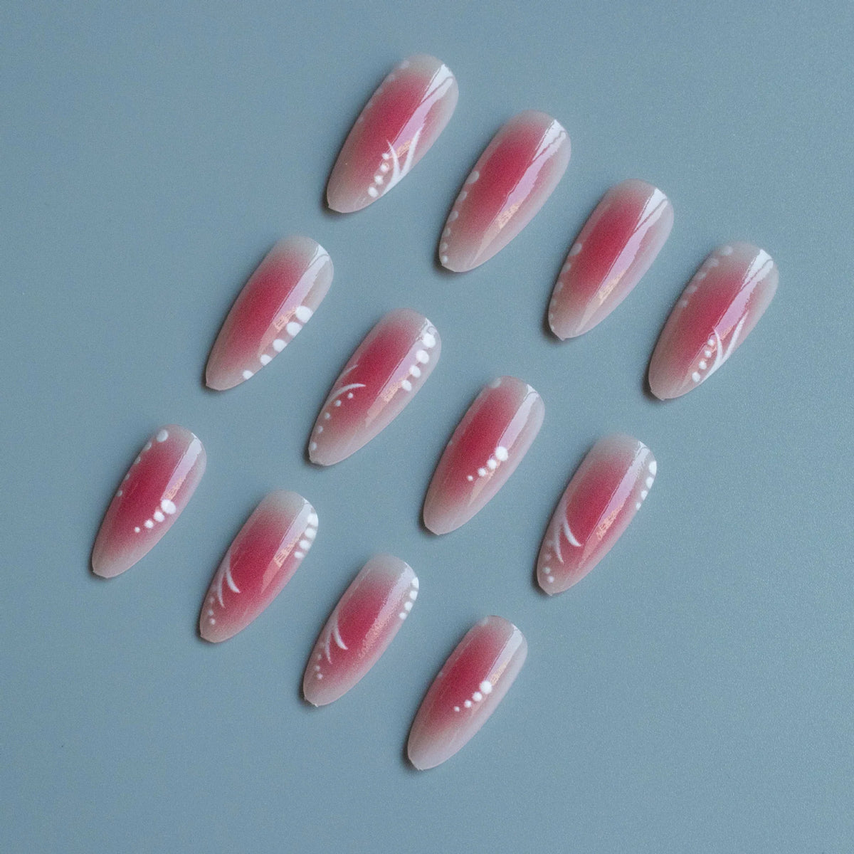 Gel Nail Art Kit Floral Designs Salon-Quality Non-Toxic