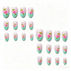 Gel Nail Art Kit Floral Designs UV Cure Non-Toxic