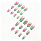 Gel Nail Art Kit Floral Designs UV Cure Non-Toxic