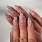 Gel Nail Art Kit Floral Designs UV Cure Non-Toxic