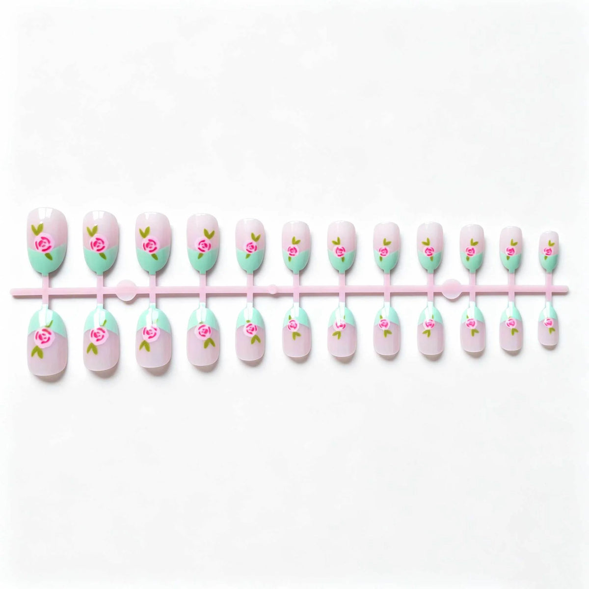 Gel Nail Art Kit Floral Designs UV Cure Non-Toxic