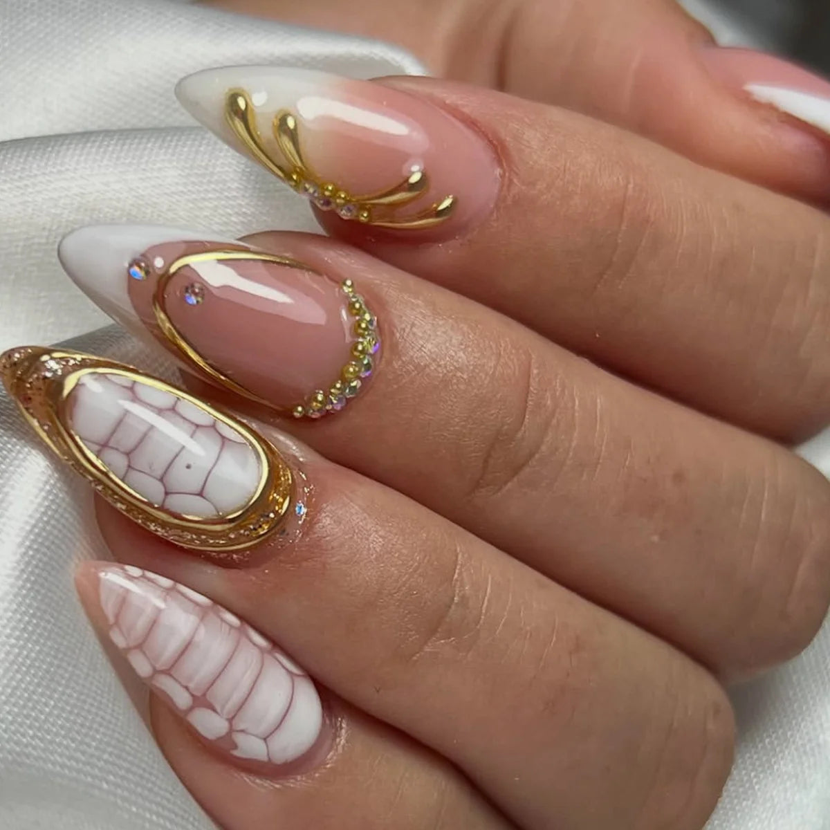 Gel Nail Art Set Glossy Long-Lasting & Chip-Resistant