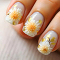 Gel Nail Enhancements Floral Art & Long-Lasting Wear