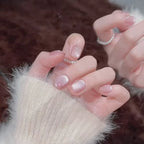 Gel Nail Enhancements Floral Designs Durable Glossy Finish