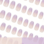 Gel Nail Enhancements Glossy Gradient Non-Toxic