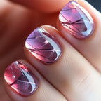 Gel Nail Enhancements Intricate Designs Ready To Apply