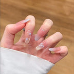 Gel Nail Enhancements Long-Lasting Floral Design