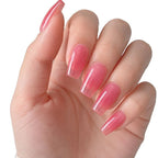 Gel Nail Enhancements Square Shape High-Gloss Chip-Resistant