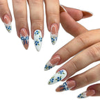 Gel Nail Set Floral Designs Long-Lasting Wear