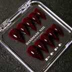 Gel Nail Tips Pointed Stiletto Handcrafted