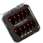 Gel Nail Tips Pointed Stiletto Handcrafted