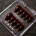Gel Nail Tips Pointed Stiletto Handcrafted
