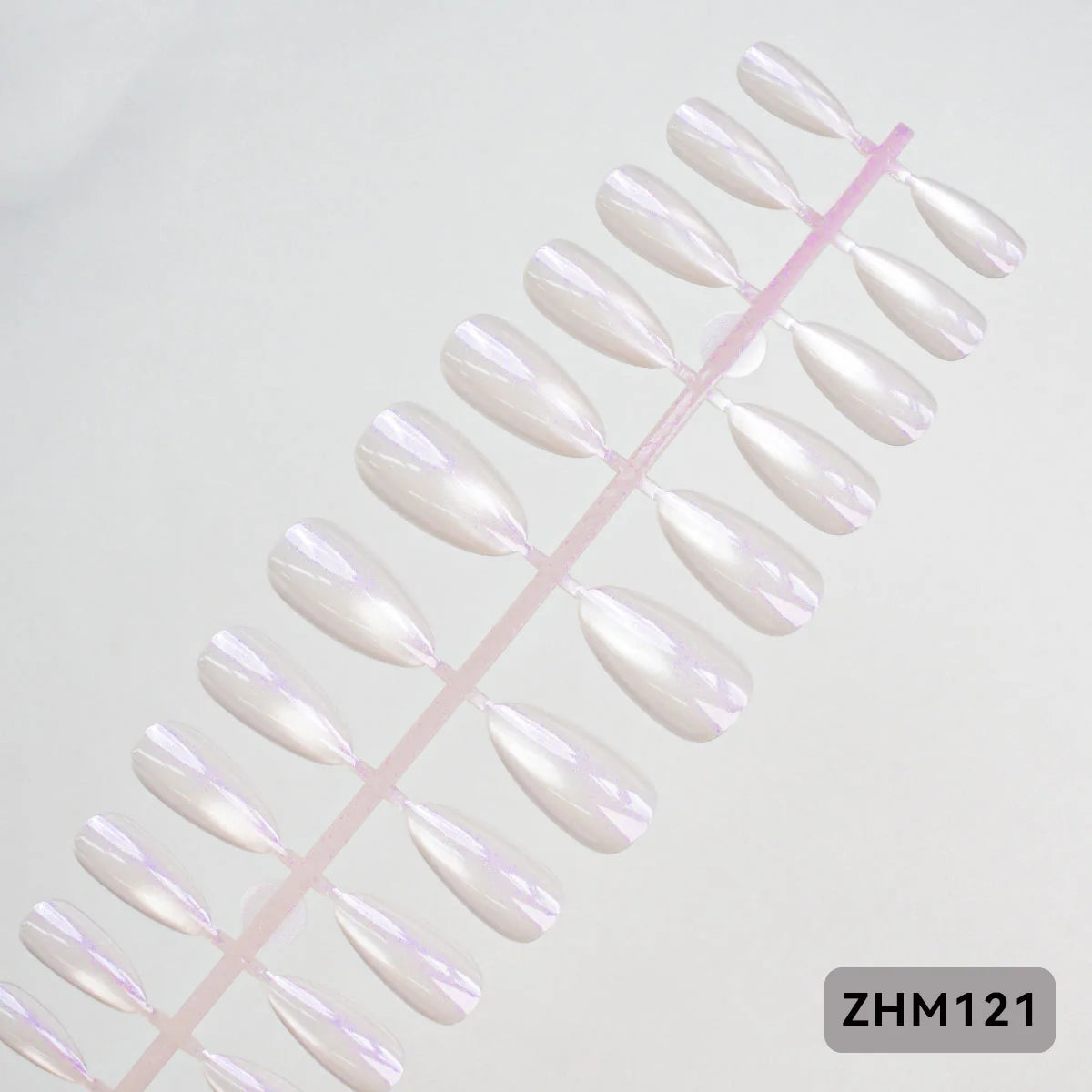 Gel Nail Tips Pre-Shaped Lightweight Long-Lasting Set of 24