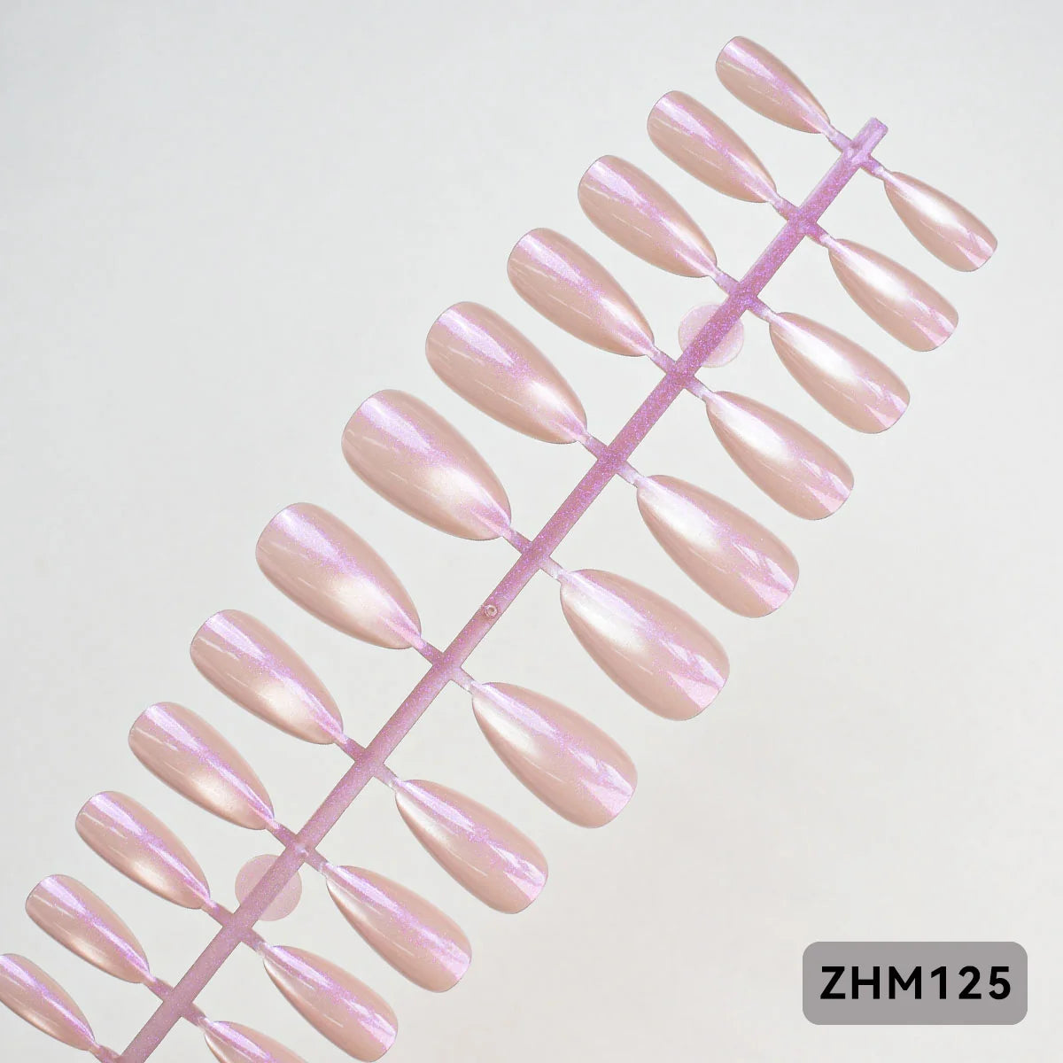 Gel Nail Tips Pre-Shaped Lightweight Long-Lasting Set of 24