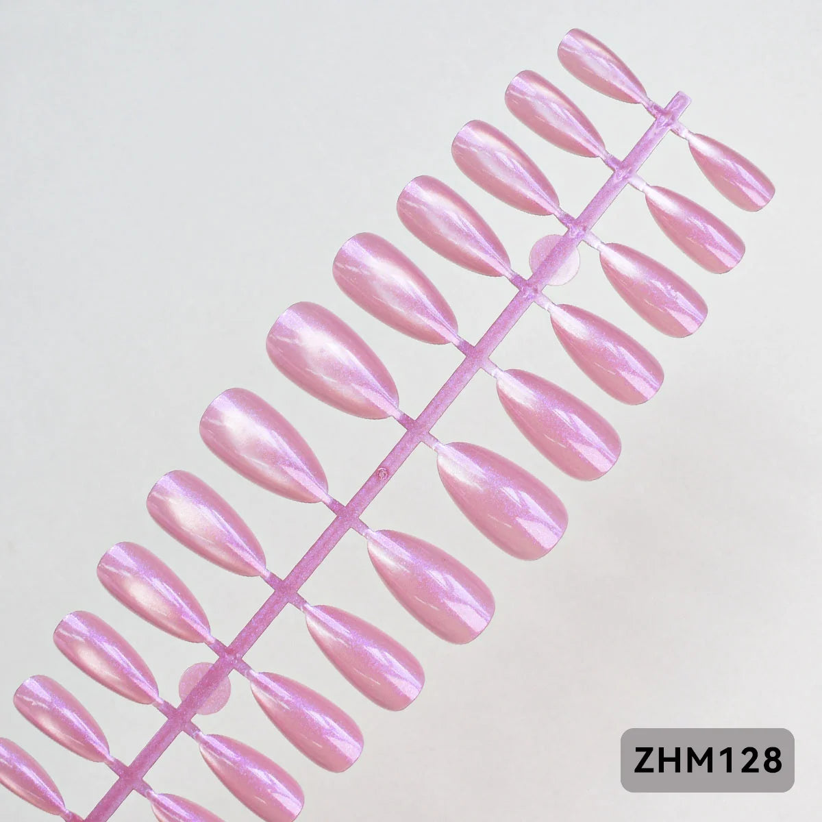 Gel Nail Tips Pre-Shaped Lightweight Long-Lasting Set of 24