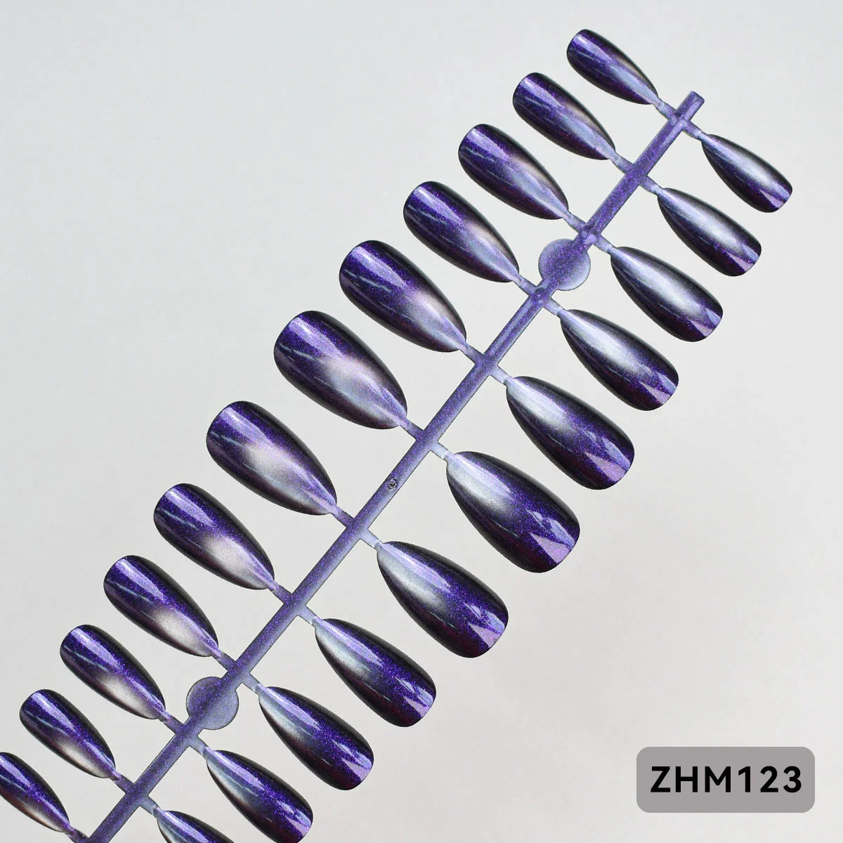 Gel Nail Tips Pre-Shaped Lightweight Long-Lasting Set of 24