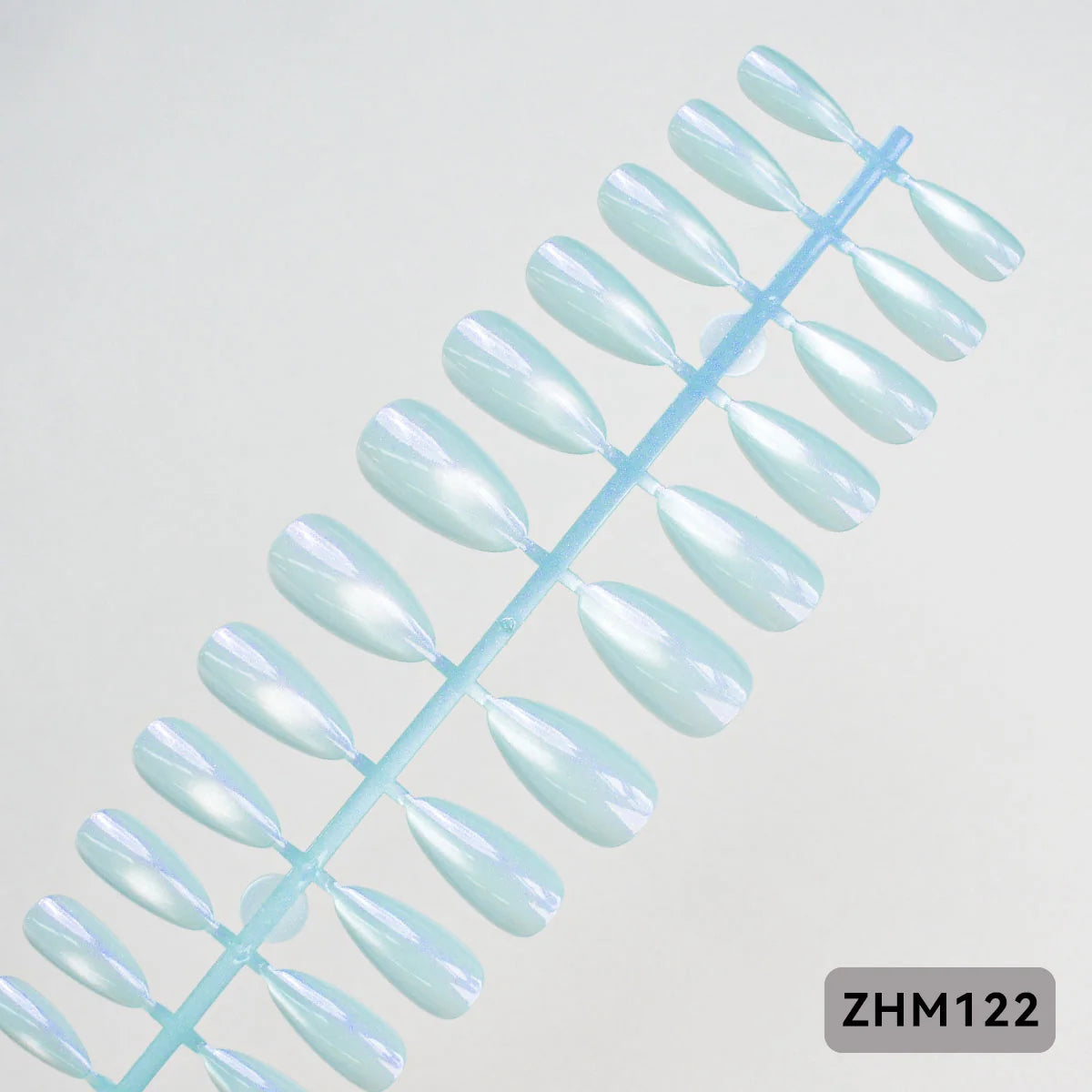 Gel Nail Tips Pre-Shaped Lightweight Long-Lasting Set of 24