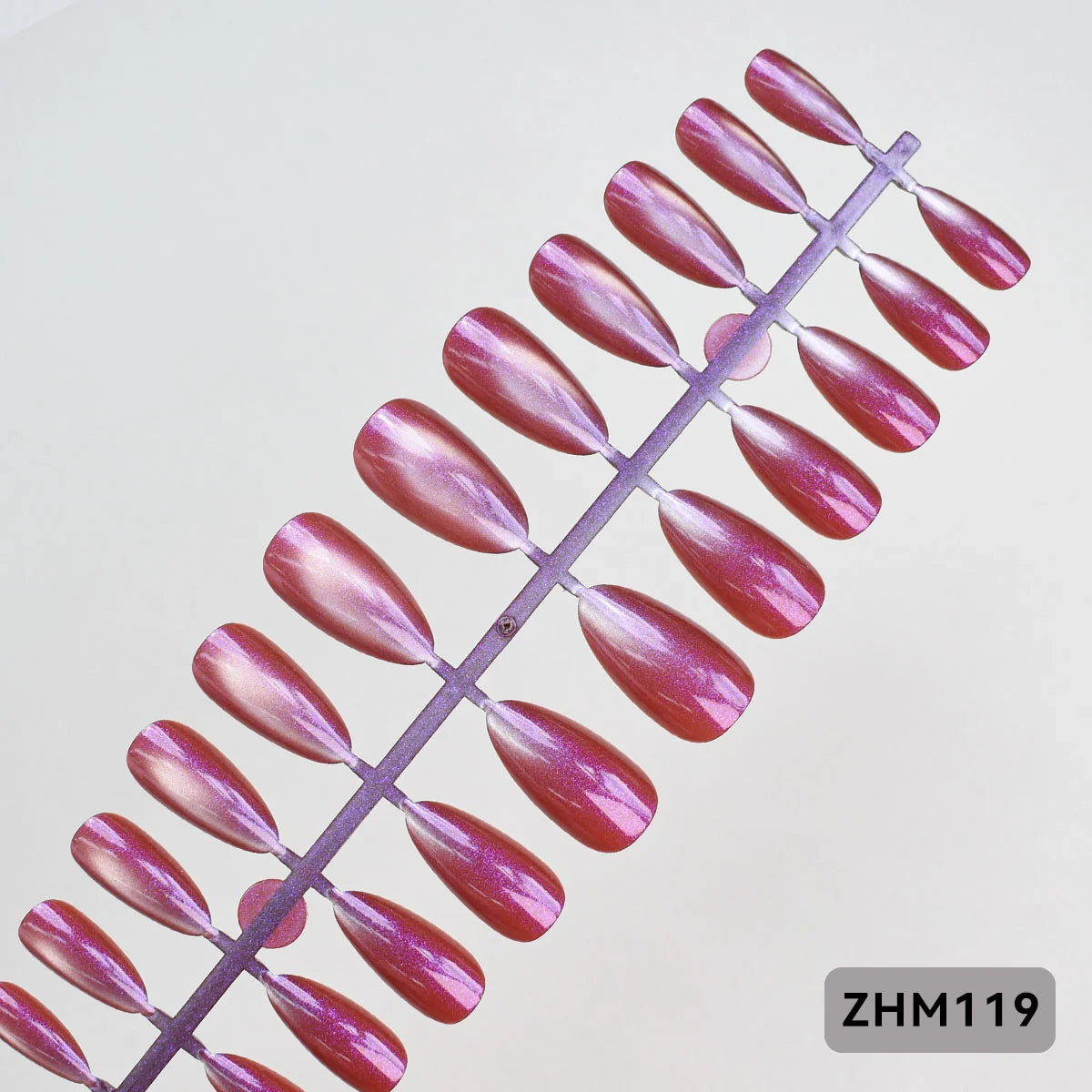 Gel Nail Tips Pre-Shaped Lightweight Long-Lasting Set of 24