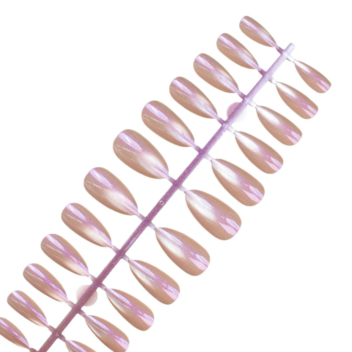 Gel Nail Tips Pre-Shaped Lightweight Long-Lasting Set of 24