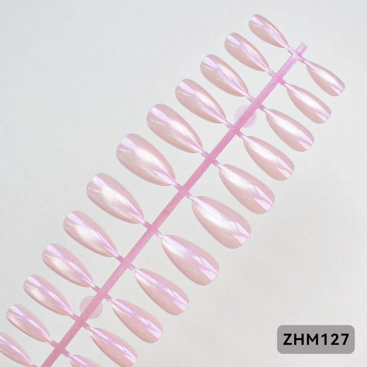 Gel Nail Tips Pre-Shaped Lightweight Long-Lasting Set of 24
