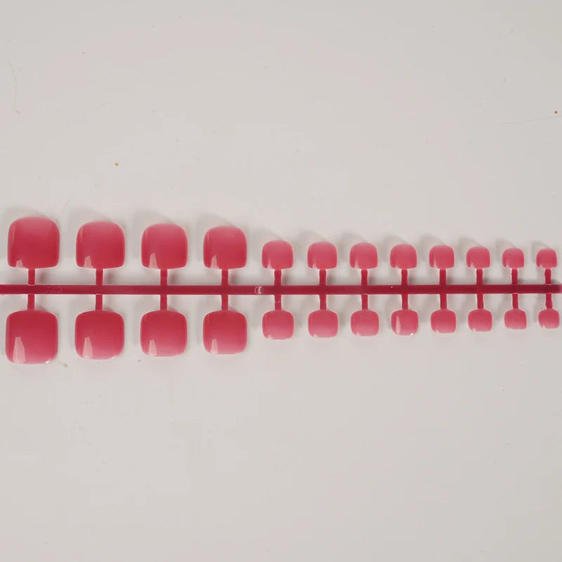 Gel Press-On Nail Set Salon-Quality Adhesive Tabs