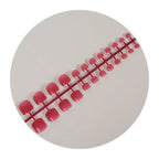 Gel Press-On Nail Set Salon-Quality Adhesive Tabs