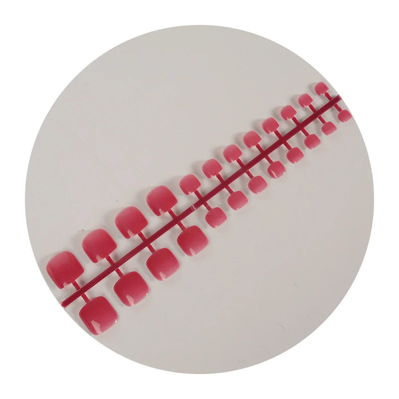Gel Press-On Nail Set Salon-Quality Adhesive Tabs