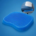 Gel Seat Cushion Orthopedic Tailbone Support Removable Cover