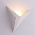 Geometric Triangle Upward Glow LED Wall Light