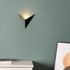 Geometric Triangle Upward Glow LED Wall Light